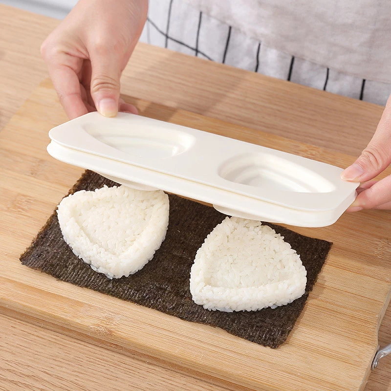 

Rice Burger Onigiri Mold Rice Ball Mould Sandwich Triangle Square Round Sushi Mold Bento Box Kimbap Machine Cooking Tools