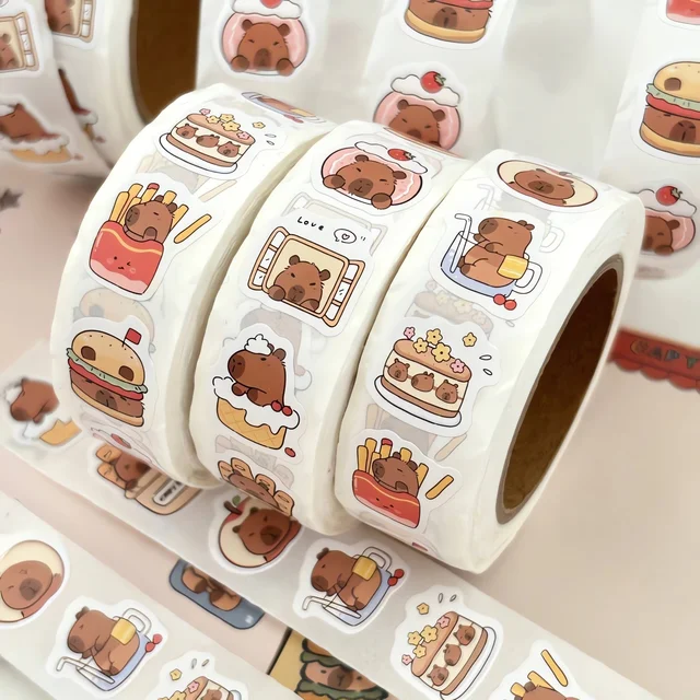 500pcs Kabibara Stickers for Laptops, Scrapbooks, Phones, Skateboards & Guitars - DIY Decorative Holiday Gift Cards Cute Sticker