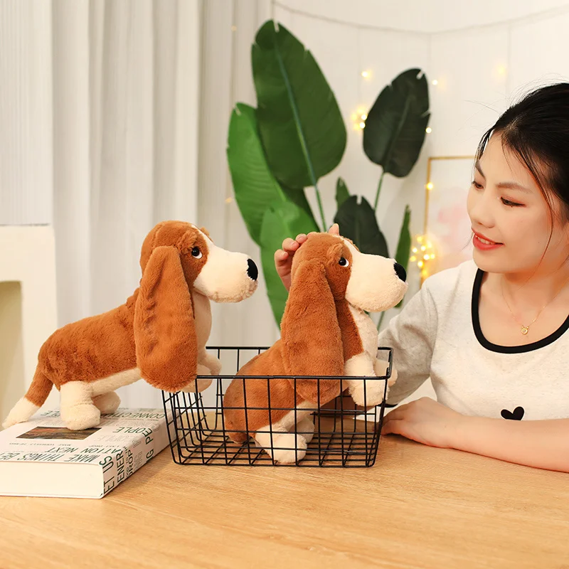 30cm Szpikulca Piesek Wędka Pluszowa Zabawka Miękka Maskotka Dekoracja Domu