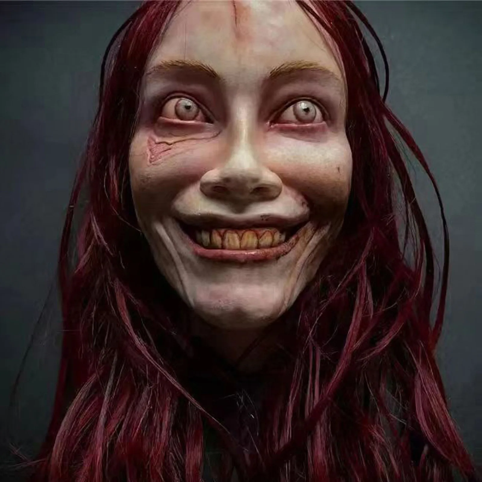 소름 끼치는 사악한 데드라이즈 악마 마스크, 공포 블러디 유령 얼굴, 악마 해골 라텍스 헬멧, 할로윈 카니발 파티 코스튬 소품