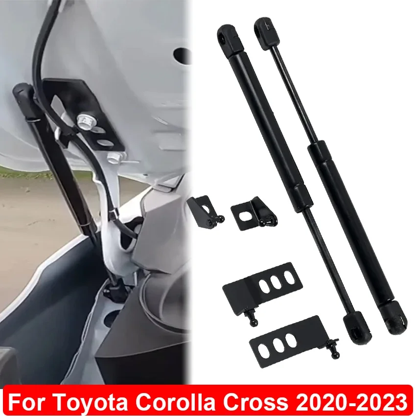 

Front Hood Bonnet Lift Support For Toyota Corolla Cross 2020 2021 2022 2023 Strut Shock Hydraulic Rod Gas Spring Car Accessories