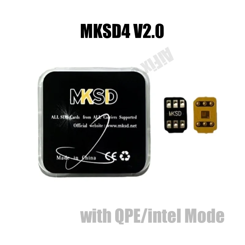 MKSD4 أسود V2.1 نسخة QPE MEP بطاقة وضع محول ل iOS18 iOS26 آيفون 16 15 14 13mini 12mini 11X8 7 6