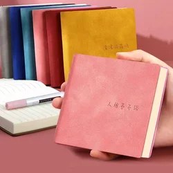 Mini A7 Pocket Notebook Notepad Grid Portable Travel Diary Agendas Planner Schedule Kawaii School Office Supplies Multifunction