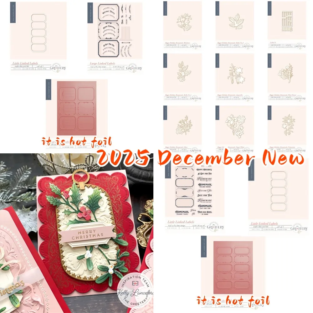 Metal Cutting dies And Stamps For Scrapbooking Stencil Embossing Mold DIY Paper Cards Craft Christmas Tree and Penguin Cutting