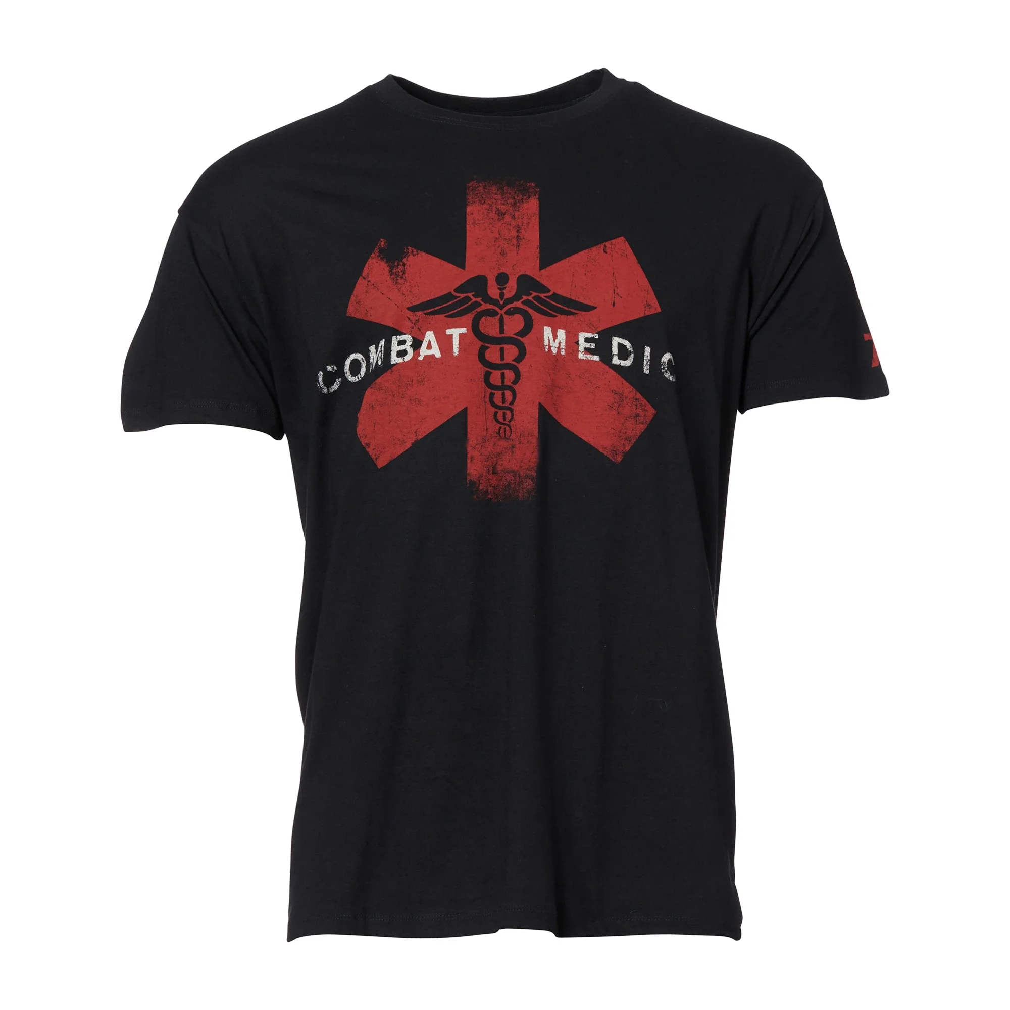 Combat Medic Caduceus Star of Life T-Shirt. Summer Cotton Short Sleeve O-Neck Mens T Shirt New S-3XL