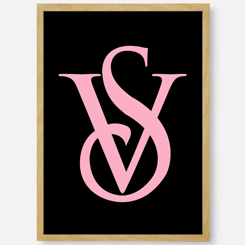 fashion V-vicTOria seCRetS Poster HD art sticky wall waterproof home living room bar decoration