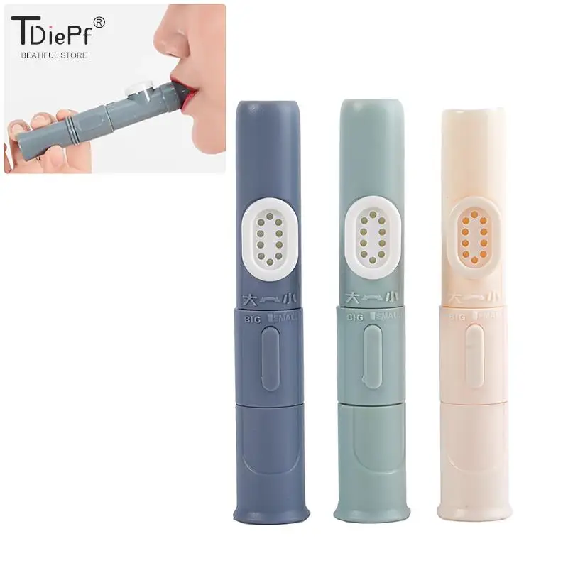 Lip Muscle Trainer Chewing Teether Tube Speech Therapy Autism Sensory Rehabilitation Lower Jaw Tongue Muscle Trainer Talk Tool