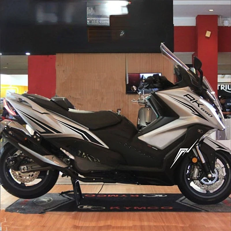 Motorcycle Bodywork Fairing Sticker Tank Pads Gas Knee Grip Traction Sticker Protector For KYMCO AK550 AK 550