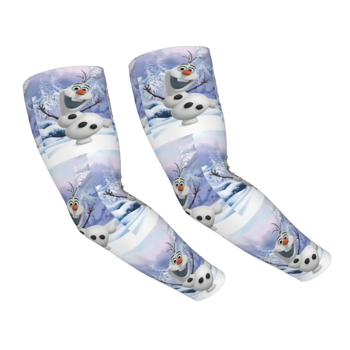 Custom Frozen UV Protection Cooling Arm Sleeves Women Men Animated Musical Fantasy Film Sports Running Tattoo Cover Up
