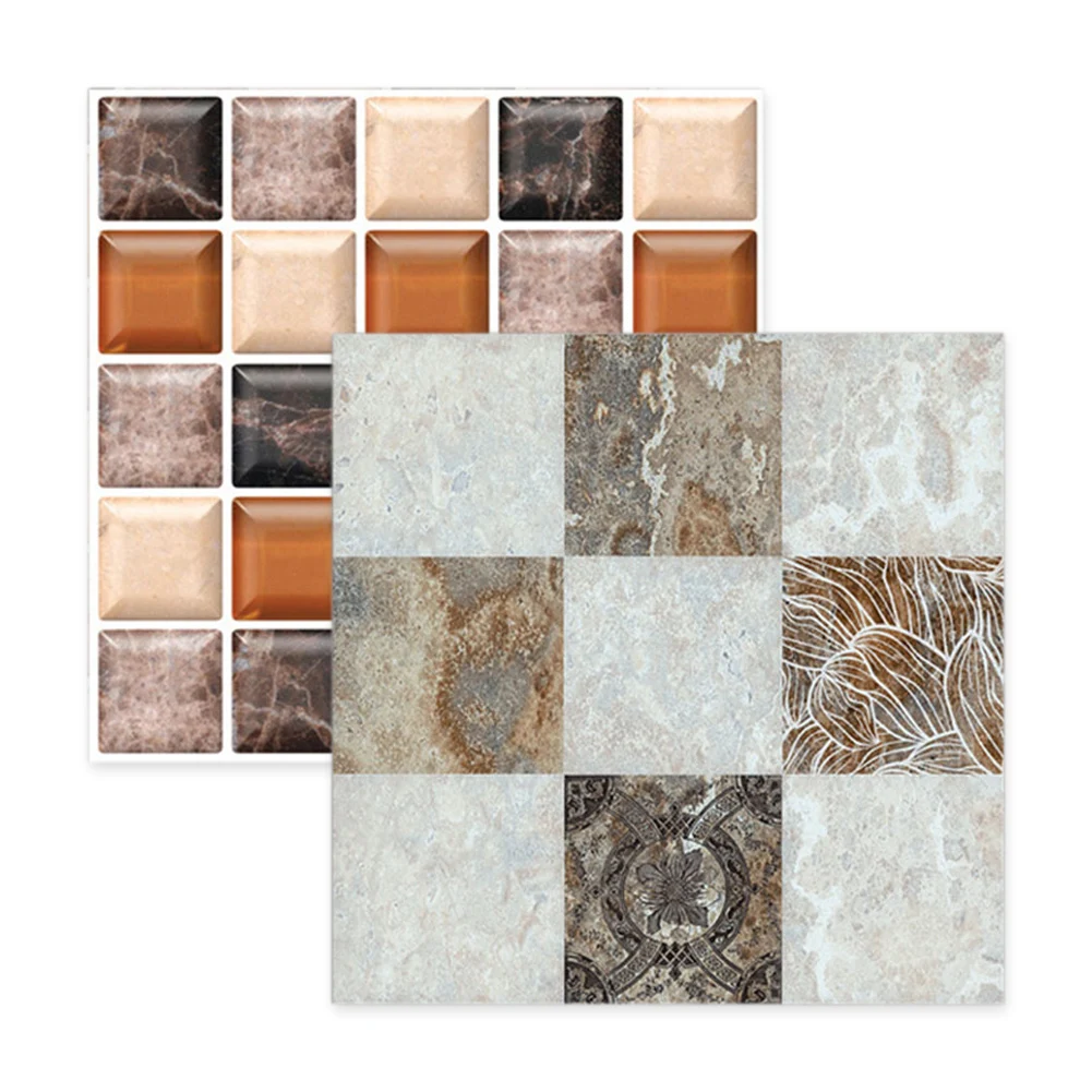 For Bathroom Home Improvement Anti-Oil Sticker Home Decoration 20*20cm Protective Film Versatile Decor 20*20cm Size