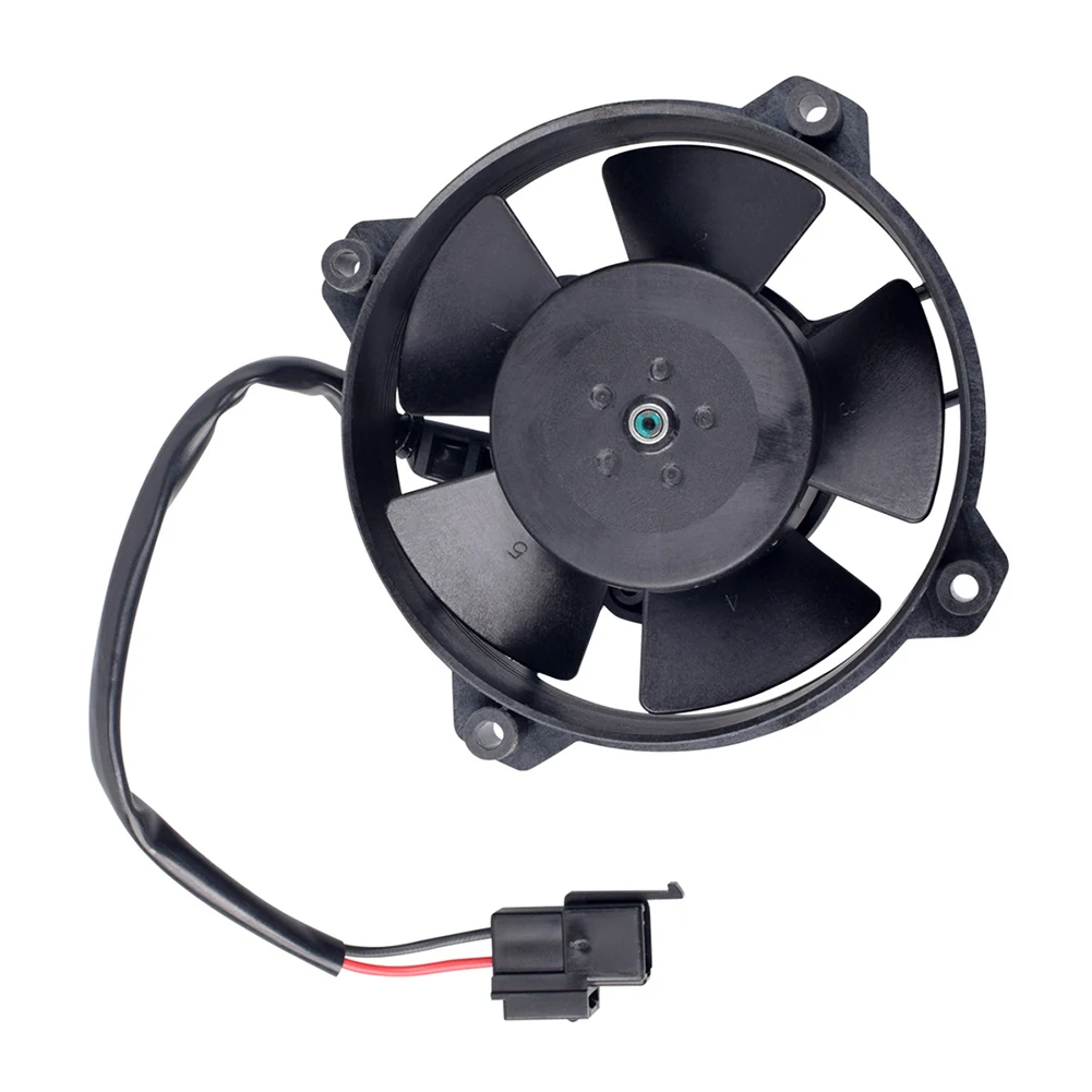 VA32-A101-62A 30103018 4 Inch Paddle Blade Puller Fan 12V Black Ventilator Cooler For Most Car Engine Cooling System