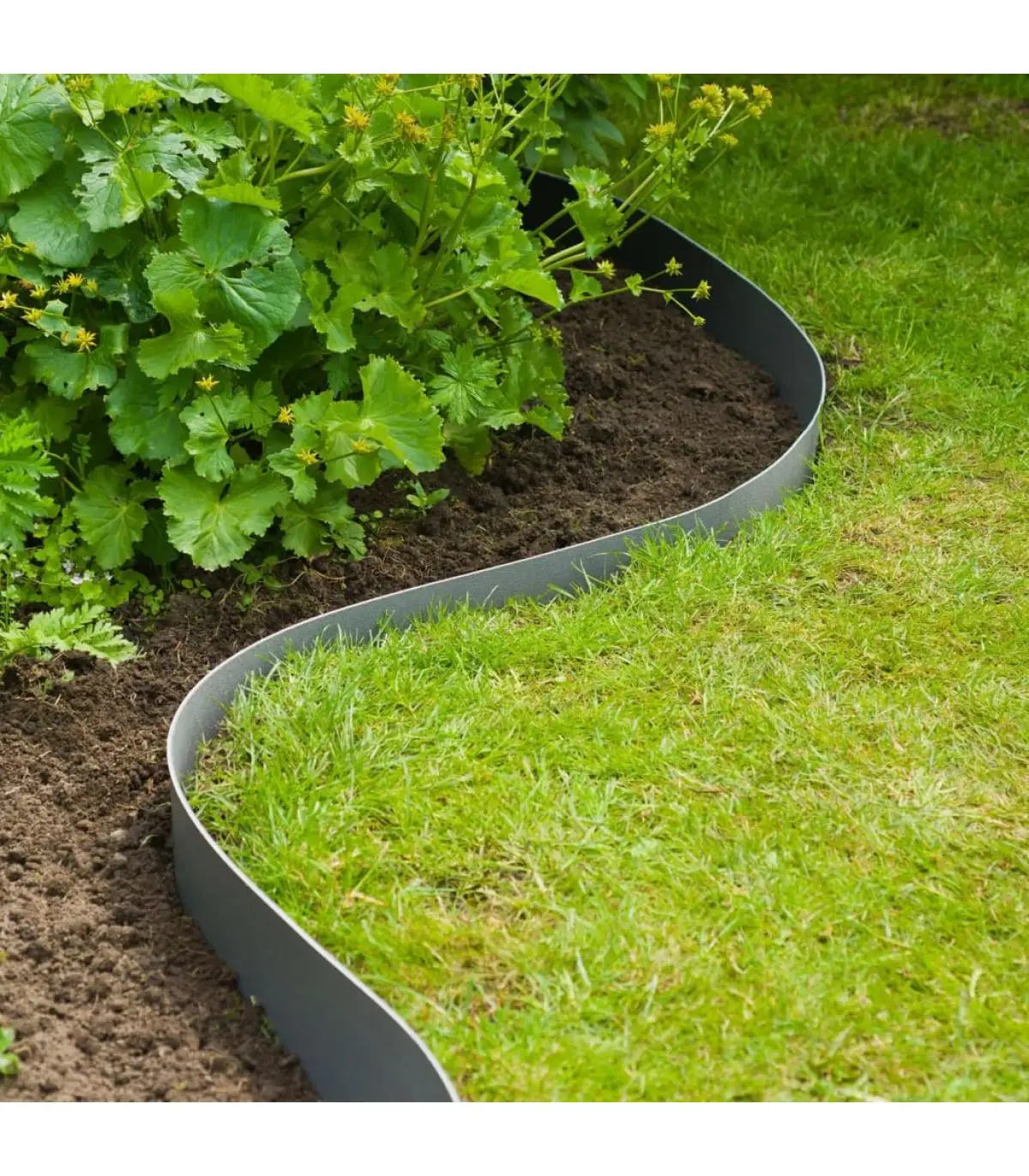 Garden edge and trims Nature garden Bordura Gray 15cm x 40m 3mm