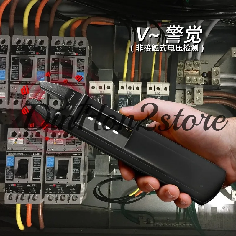 Automatic Small Clamp Meter Multimeter High Precision Anti-burn Digital Ammeter Electrical AC and DC Clamp Meter Intelligence