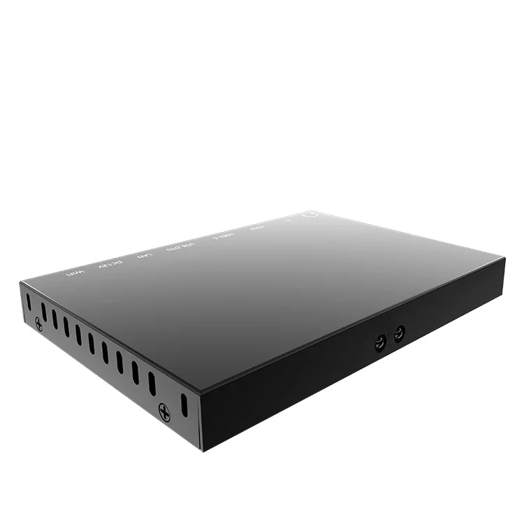 Fanless Desktop Android Mini Pc met CPU Rockchip RK3566 4K Display Industriële Mini Pc Box