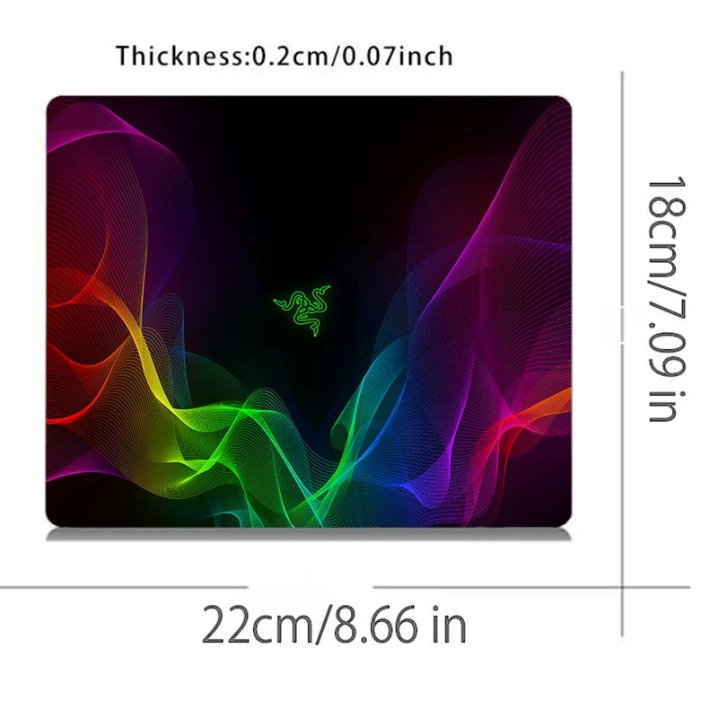 RAZER Mouse Pads Computer Laptop Gamer Keyboard Mousepad Gaming Accessories Small Deak Mat PC Carpet Razer office Mouse Pad