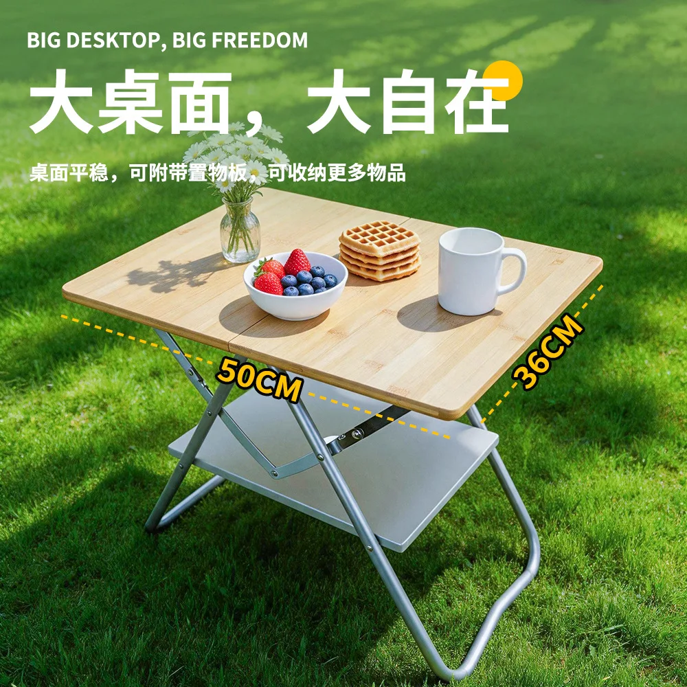 Outdoor Camping Folding Table And Chair Set Portable Kermit Chair Fishing Picnic Desk Camping Equipment