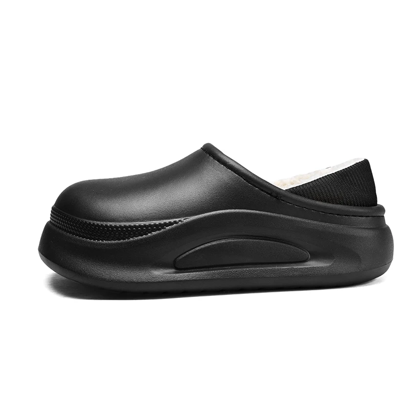 

Winter Cotton Slippers Men WarmSlip-on Outdoor Warm Casual Women Shoes Comfortable Anti-slip Breathable Flat Women Shoes