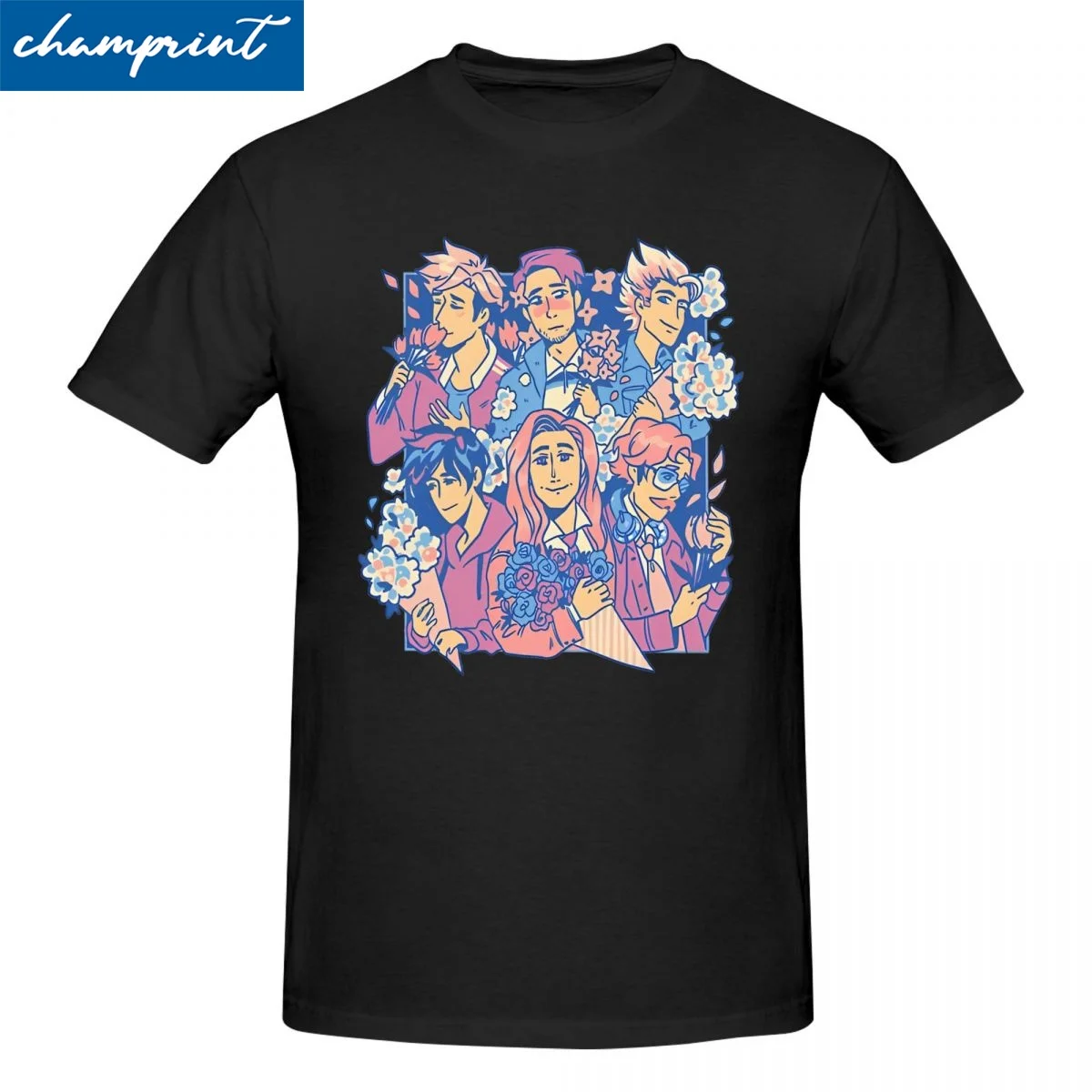 Stardew Valley Merch Bachelor Bouquet T Shirts Men Women's Cotton Funny T-Shirt Crew Neck Tee Shirt Short Sleeve Tops Gift