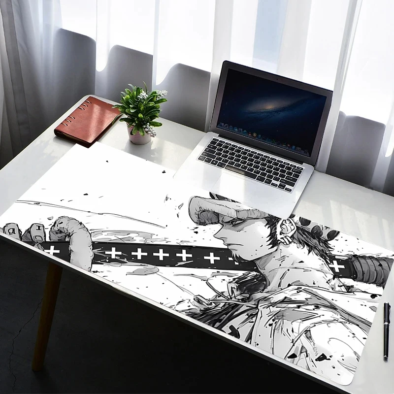 

Mouse Pad Laptop Rubber Extended Desktop Mat Computer Gamer One Piece Trafalgar Law Mousepad PC Gaming Accessories Keyboard Pad
