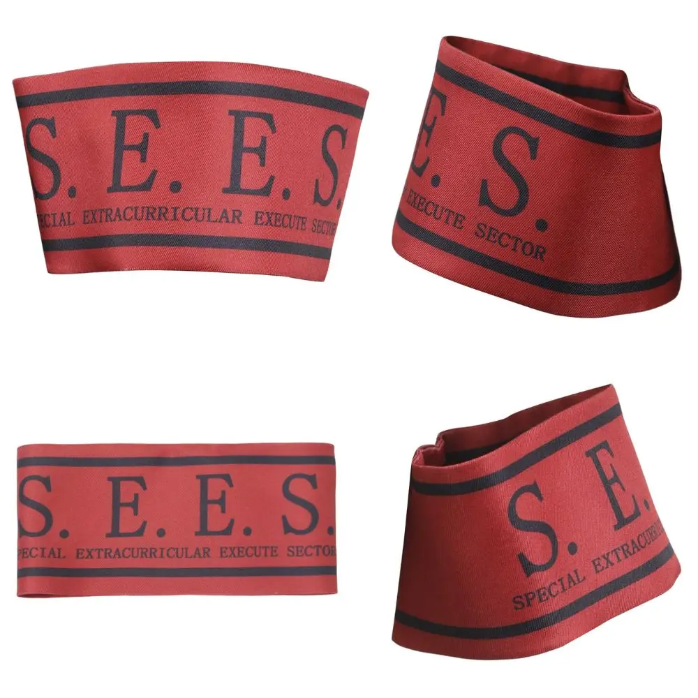 S.E.E.S Armband Cosplay Fantasia Costume Accessories Props for Men Women Anime Roleplay Halloween Carnival Disguise Suit