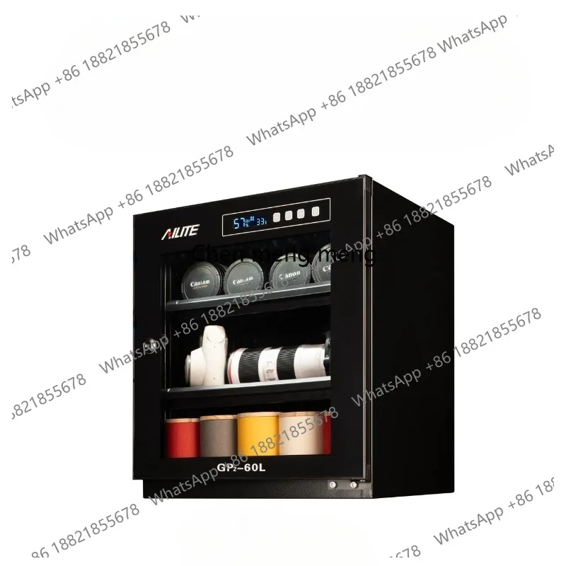 

Transparent electronic moisture-proof box, special sealed dehumidification and moisturizing cabinet for camera drying box