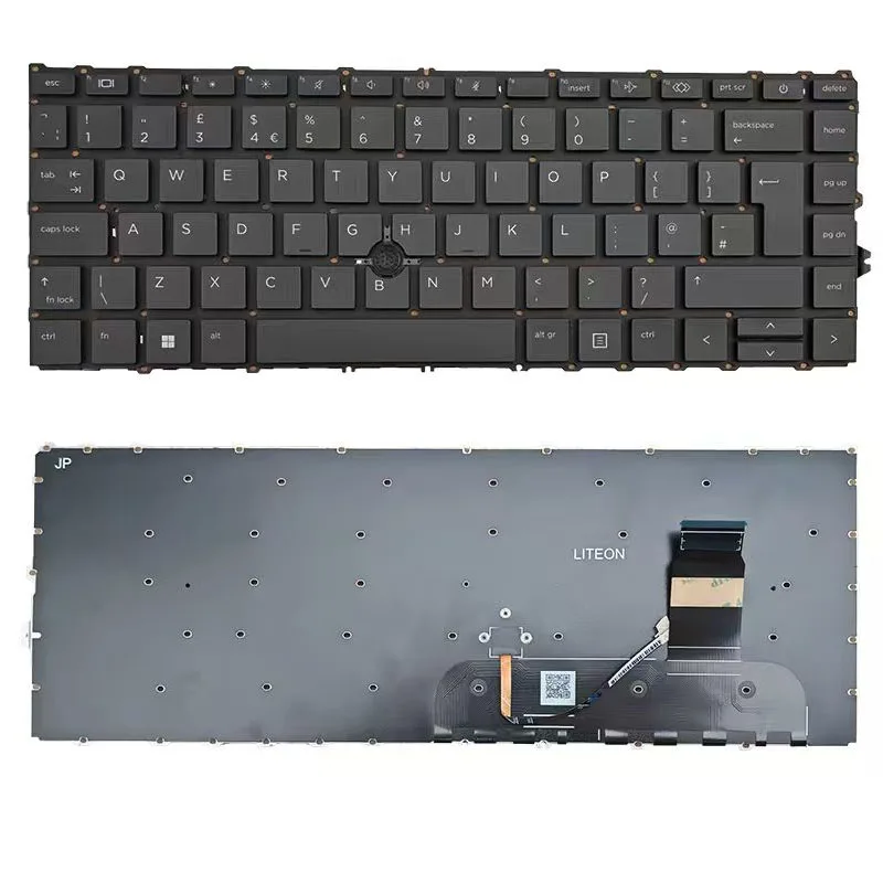

For HP 840 845 745 G7 G8 zbook firefly 14 G7 G8 Black ColorUK/THAI/TR/ROM/NO/KZ/IT/ISL/BE/EN/DEN/BU/BR/SL/RU/PO Layout Keyboard
