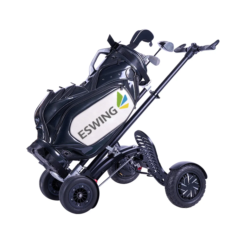 

Folding Electric Scooter Cart High-Quality Golf Electric Trolley With 1600W Motor