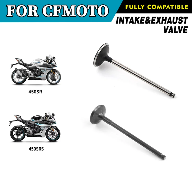 

For CFMoto 450SR Intake Valves and Exhaust Valves CF400-6 SR450 450 SR Valve Motorcycle Accessories Original Parts