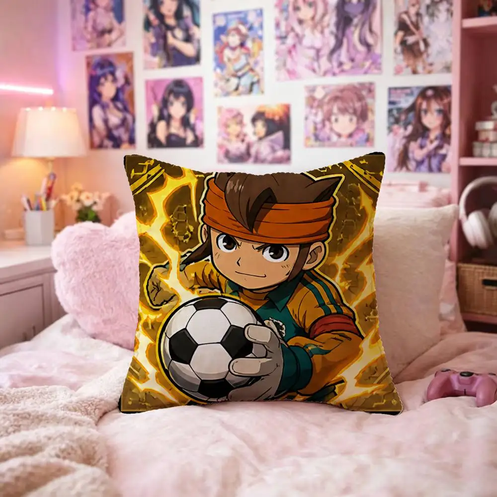 Inazuma Eleven Pillow Case Fashion Square Pillowcase Bedroom Sofa Room Ins Decoration Leisure