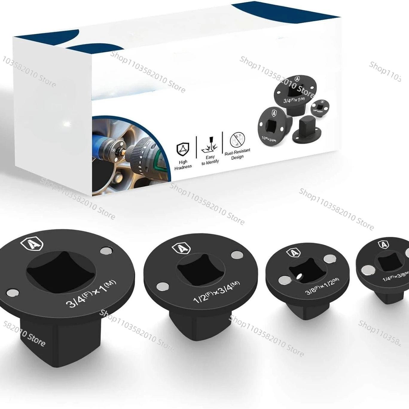 conjunto-de-adaptadores-de-soquete-de-baixo-impacto-conjunto-de-adaptadores-de-catraca-de-4-pecas