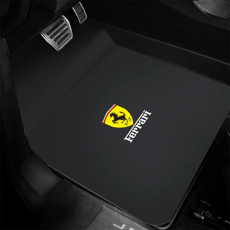 Alfombrillas para coche, alfombra delantera y trasera, almohadilla de protección antideslizante para Ferrari 308 GT4 328 GTB GTS F355 Modena F430 458ltalia 488 Tributo