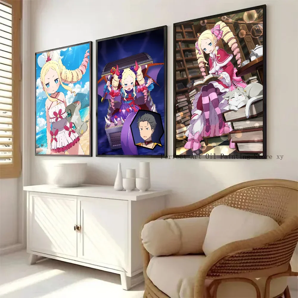 Beatrice Poster Home Living Room Bedroom Bar Cafe Art Decor