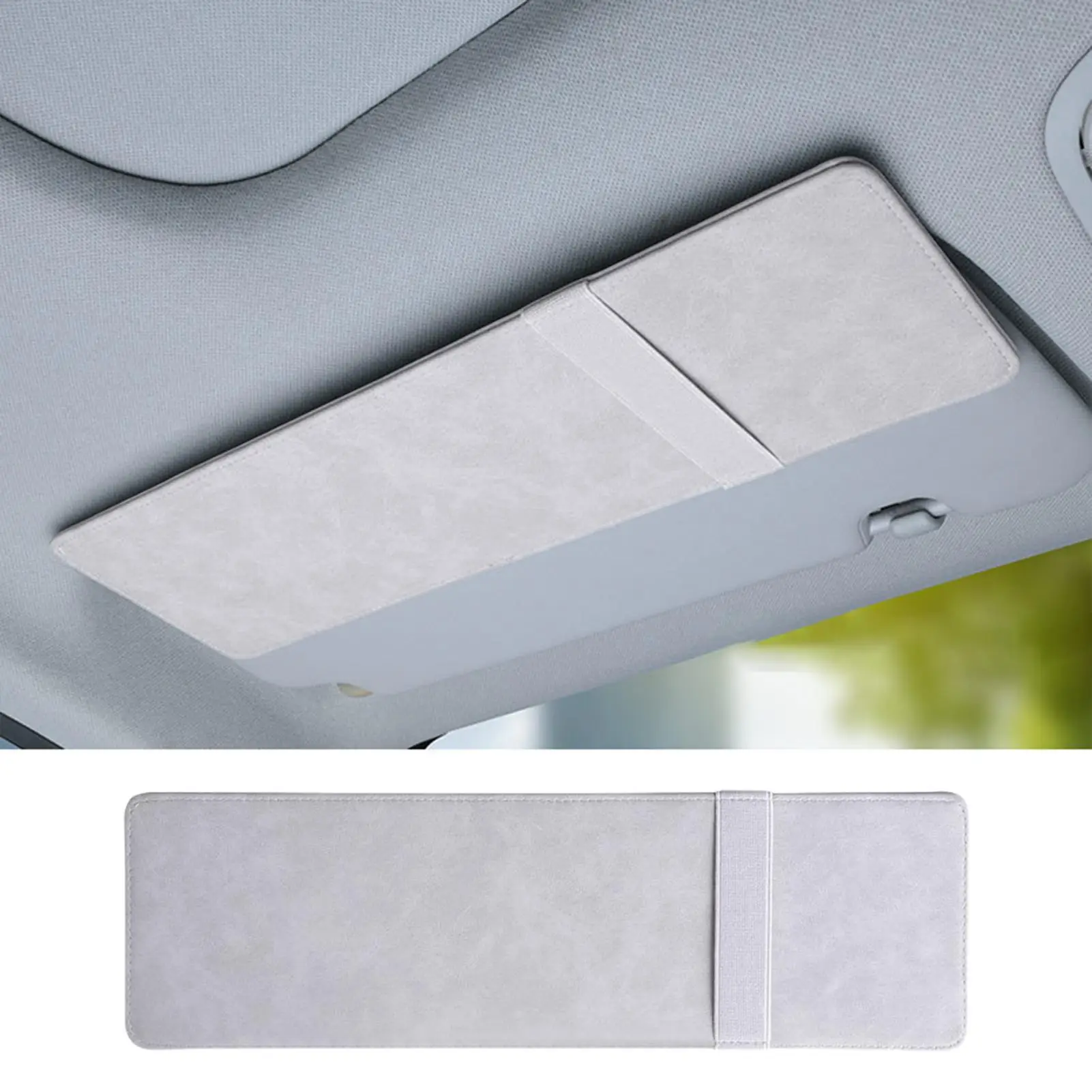 Extensor de Visor para Carro, Acessório Anti-reflexo para Visor, Bloqueador Solar Interno para Uso em Sedans, Caminhões e Minivans