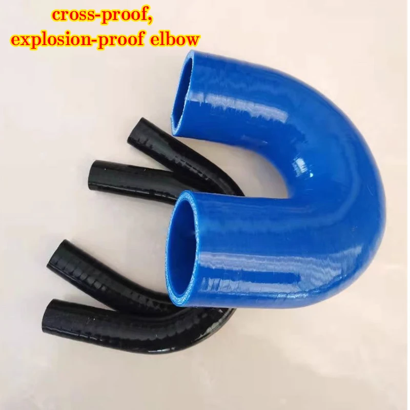 

Universal Car Silicone Hose 180 Degree Elbow Coupler Intercooler Turbo Intake Pipe Connector Silicone Tube for Automotive