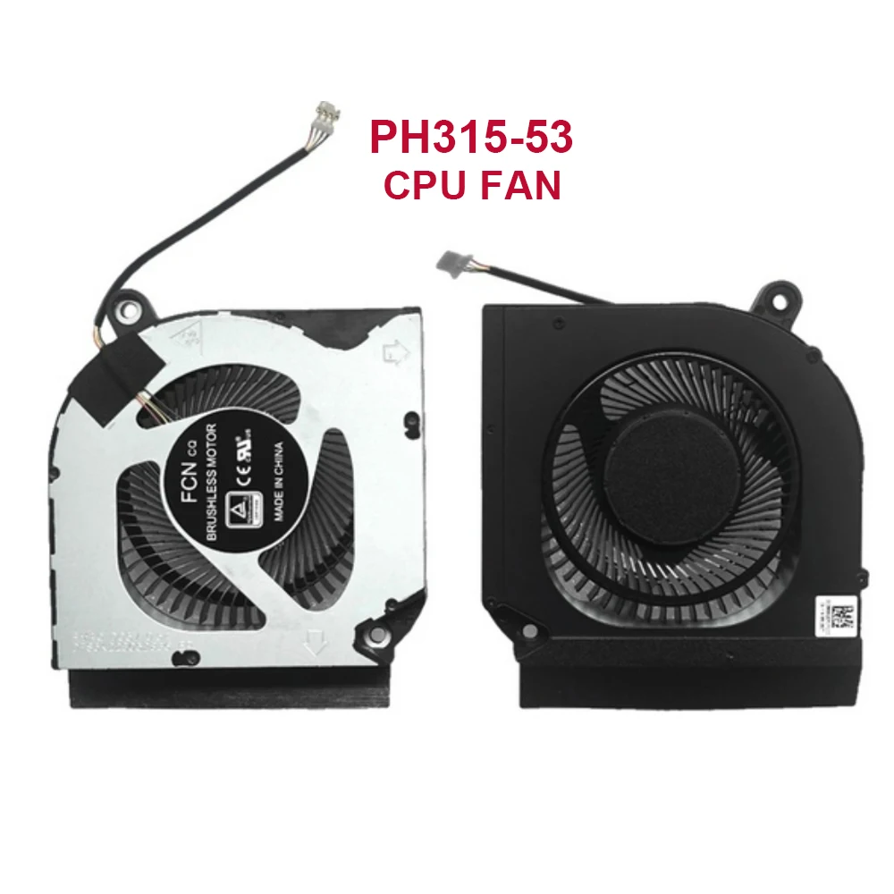 

CPU GPU Cooler Cooling Fans for Acer Predator Helios 300 PH315-52 PH317-53 Computer gaming Laptop Fan DC28000QEF0 DC 5V 4 PIN