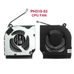 Ventiladores de refrigeración CPU GPU para Acer Predator Helios 300 PH315-52 PH317-53 ventilador para ordenador portátil para juegos DC28000QEF0 DC 5V 4 pines