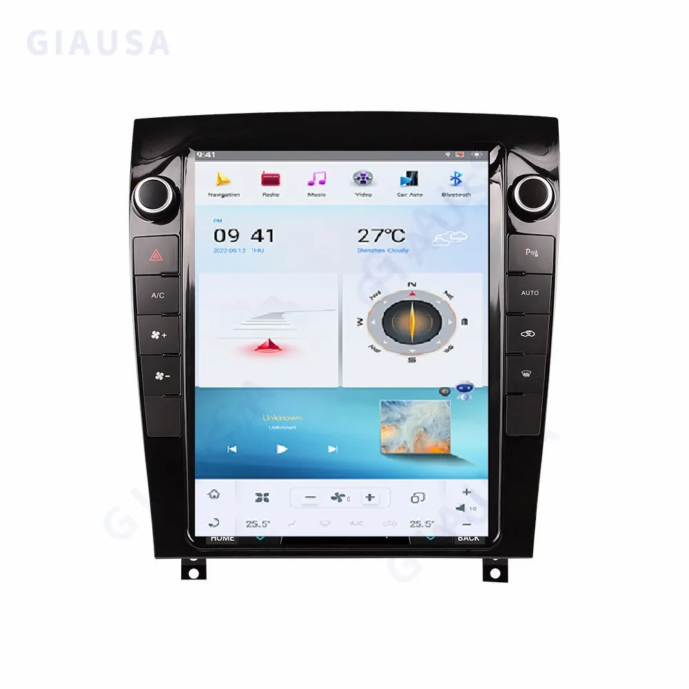 

256G Tesla Screen Android 12 Multimedia Player For Jaguar F-TYPE 2013 2014 2015 2016 2017 2018 2019 2020 GPS Radio IPS Head Unit