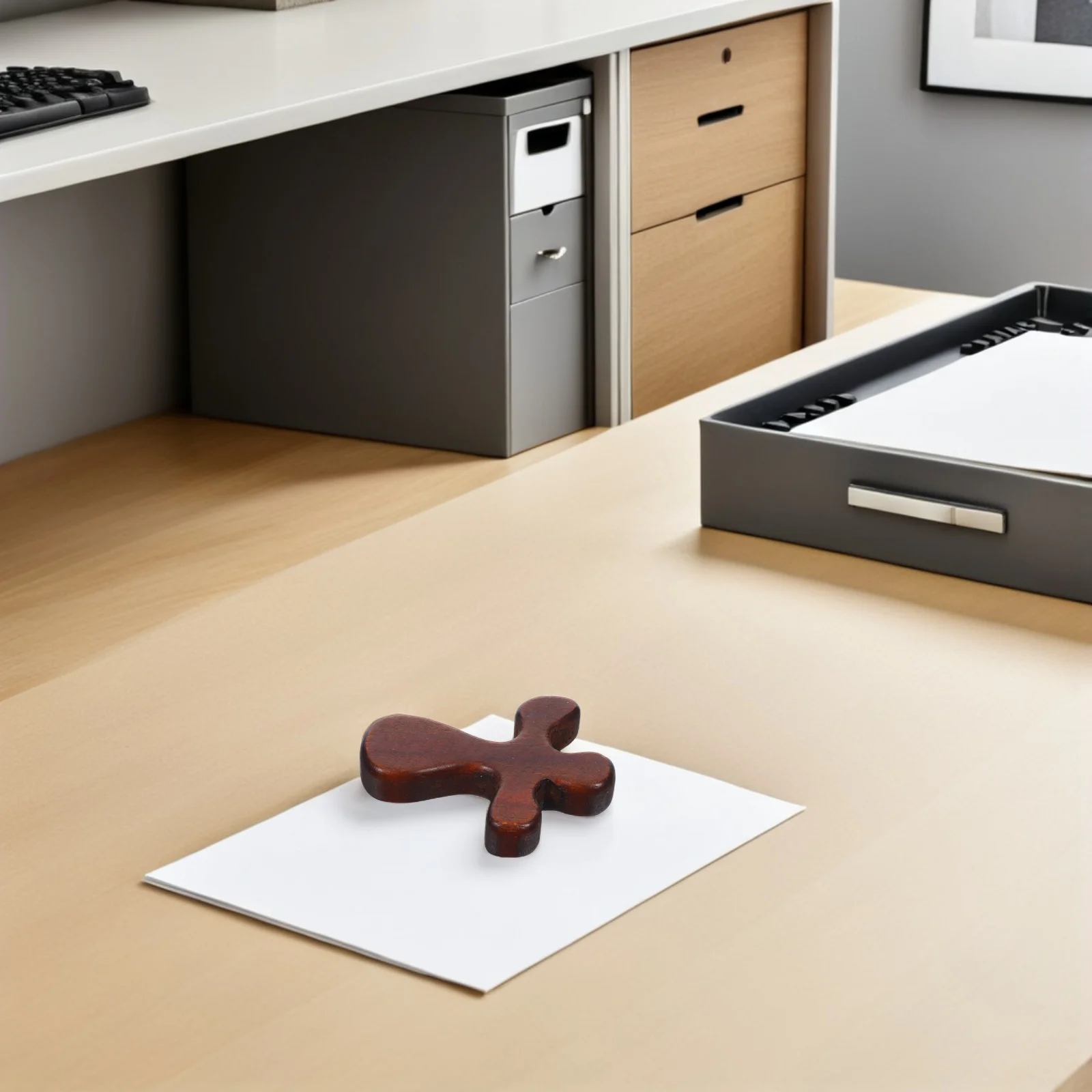 

6Pcs Mini Wooden Cross Rustic Faith Symbol for Personal Prayer Meditation Pocket Size Christian Ornament