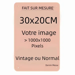 Señales de metal de metal personalizados Plaque retro decoración del hogar póster de arte de pared de hierro placas de texto personalizadas signo de calle 20x30cm/15x30cm/30x30cm 8 Mejores signo comercial personalizado de ventas - №1