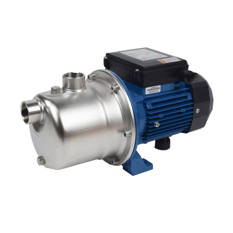 220V Self-Priming Circulating Water Pump Stainless Steel Household Tap Water Self-Priming Pump 50HZ Well Water Booster Pump