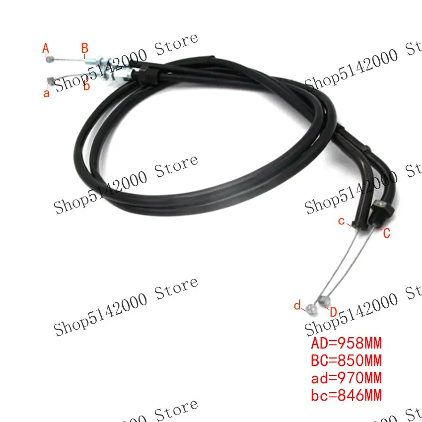 

Motorcycle PushPull Throttle Cable Line Wires For Honda CB400 VTEC NC39 CB400F CB250 CB400SF Superfour(NC31) CB-1 Hornet JADE250