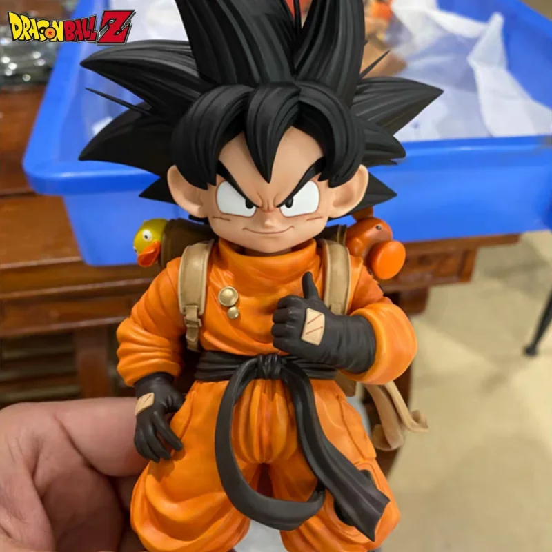 

22cm Dragon Ball Figures Travel Sou Goku Anime Figurine Replaceable Head Pvc Collection Statue Model Ornament Toys Birthday Gift