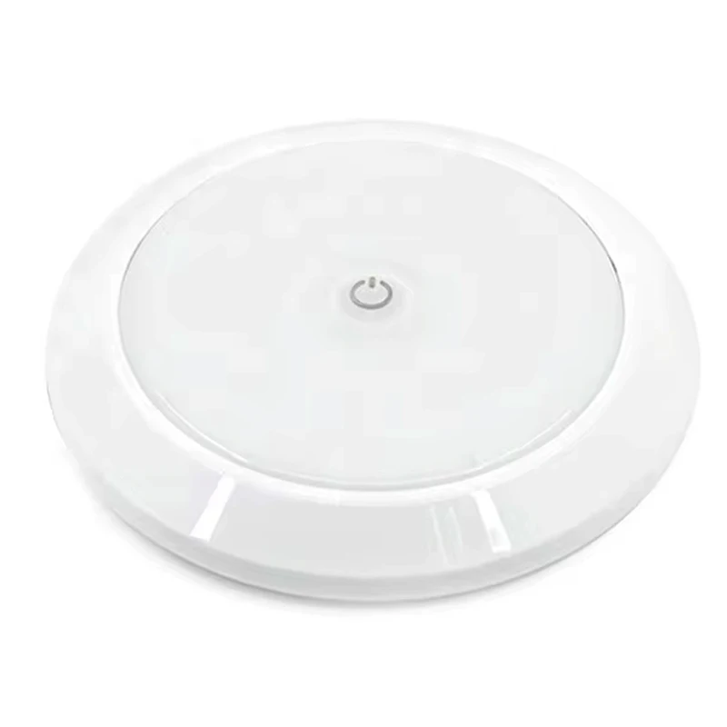 12V 24V LED Caravan RV Boat Yacht Waterproof Ceiling Light Marine Interior Downlight Witch Switch