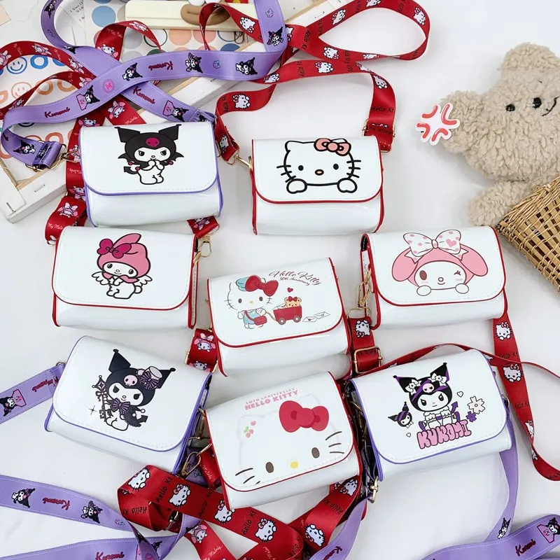 

Женская сумка Disney, мультяшная стежка, Куроми, сумки на плечо с рисунками мультфильмов, милая сумка-мессенджер для девочек, кошелек для монет, модные подарки