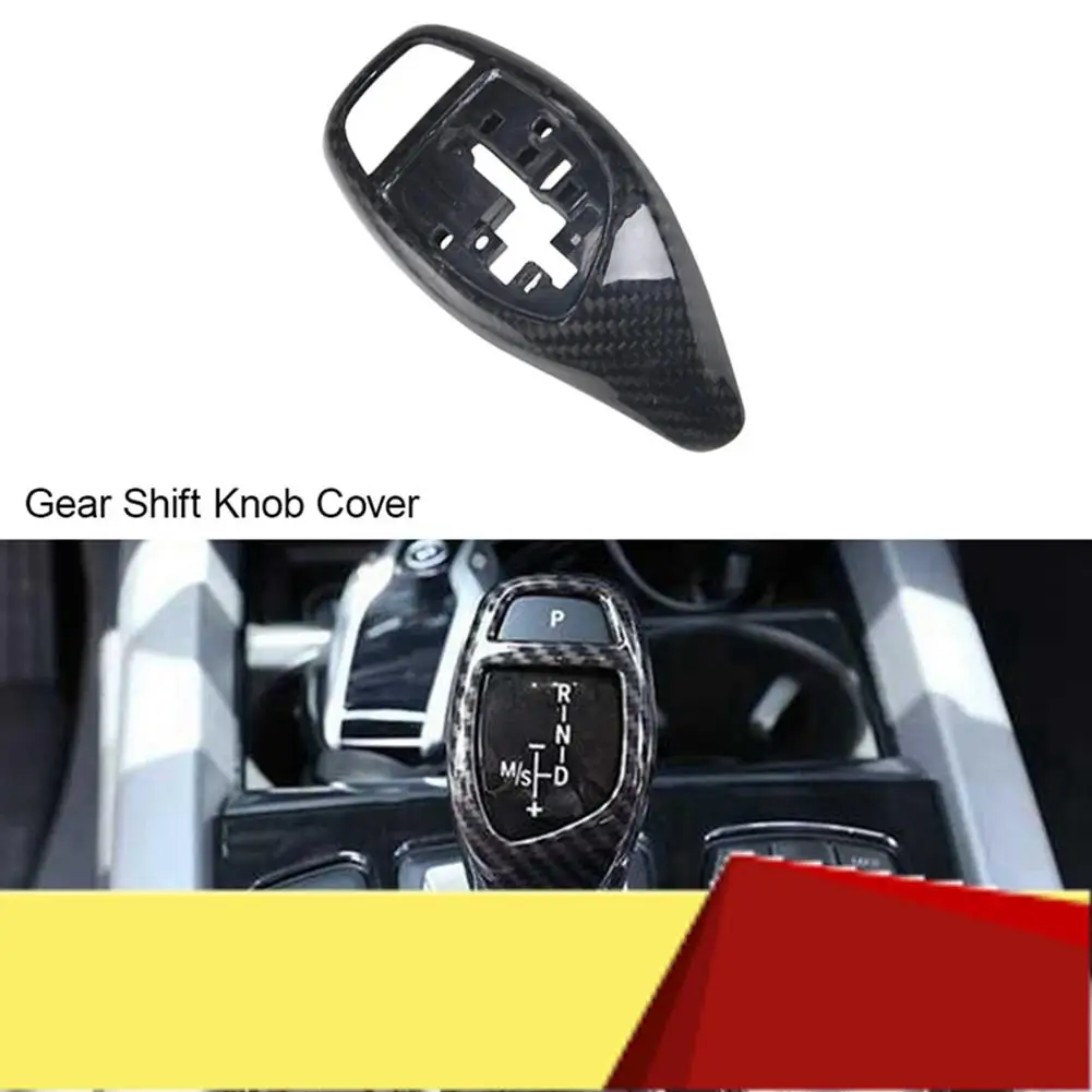 

Модификация салона автомобиля, отделка из углеродного волокна, крышка ручки переключения передач для BMW F20 F21 F22 F23 F30 F34, детали крышки рычага переключения передач-M53K