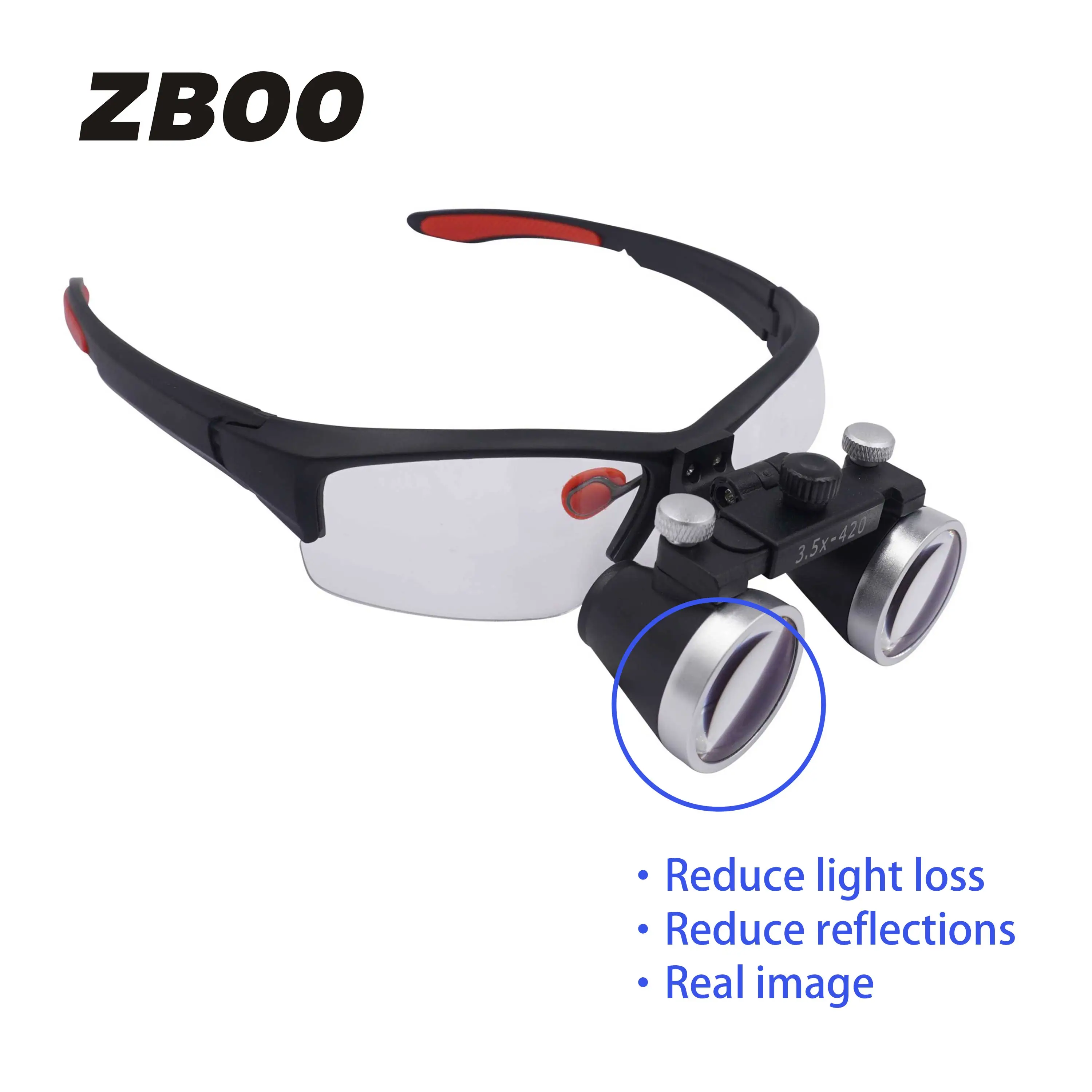 Dental Loupes Surgical Glasses Medical Loupes Headlamp Dentists Magnification Binocular Headlight Portable Dentistry Equipment