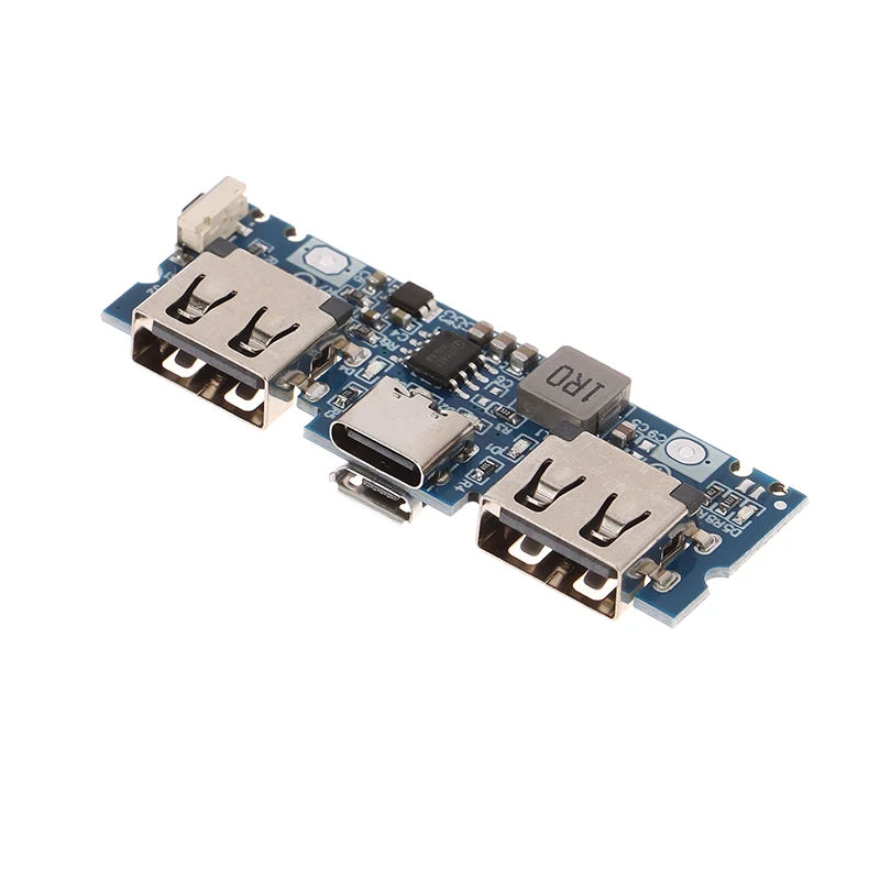 NEW 1PC Dual USB 5V Mobile Power Motherboard EDP2339 Main Control Phone Power Bank Circuit Board With LED Light DIY Accessories