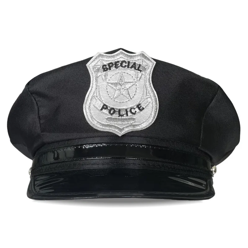 Militärhut Army Peaked Police Hut Outdoor Herren Sommer achteckige flache Kappe 8M155