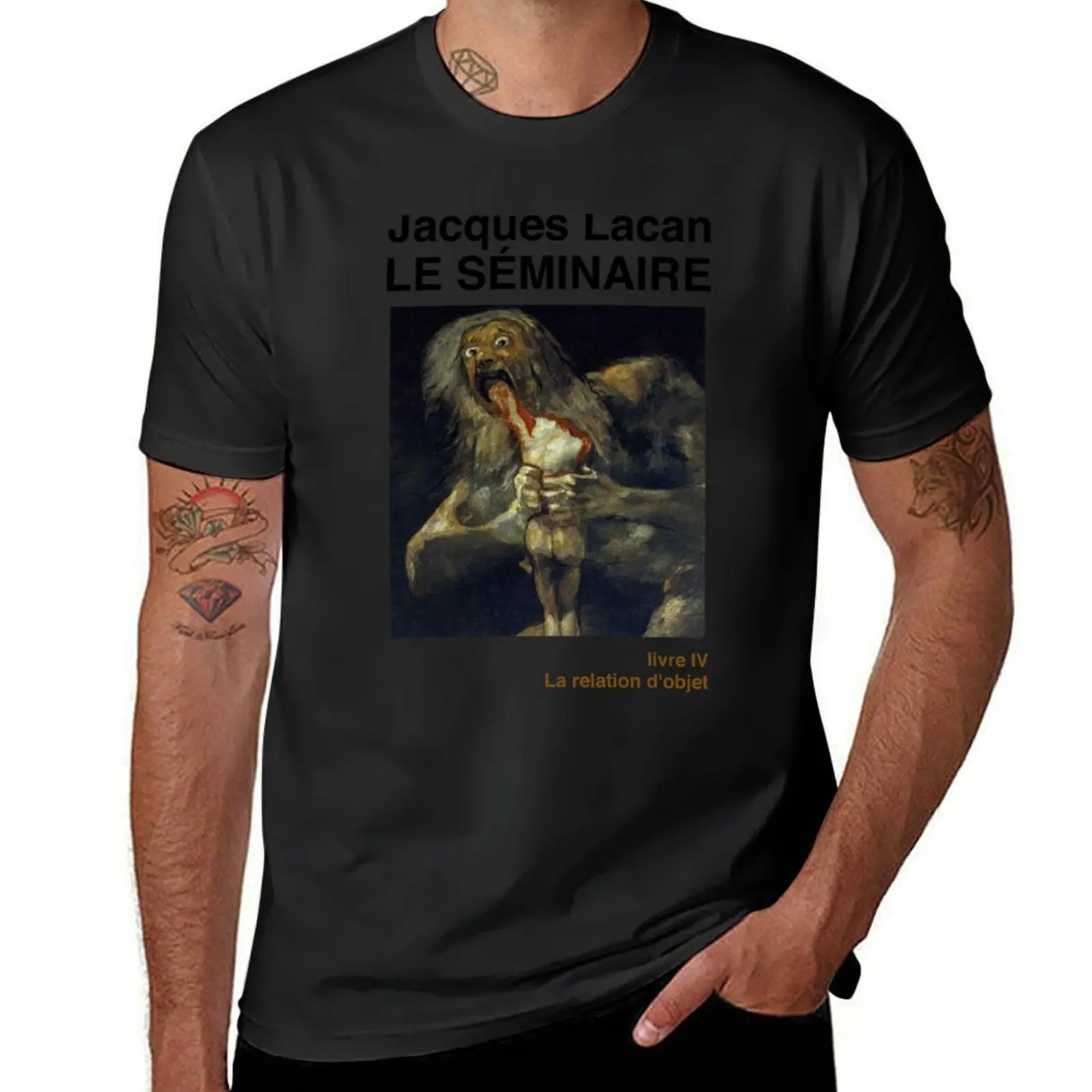 Jacques Lacan's Seminar IV The Object Relation T-Shirt kawaii clothes vintage clothes anime clothes t shirts for men