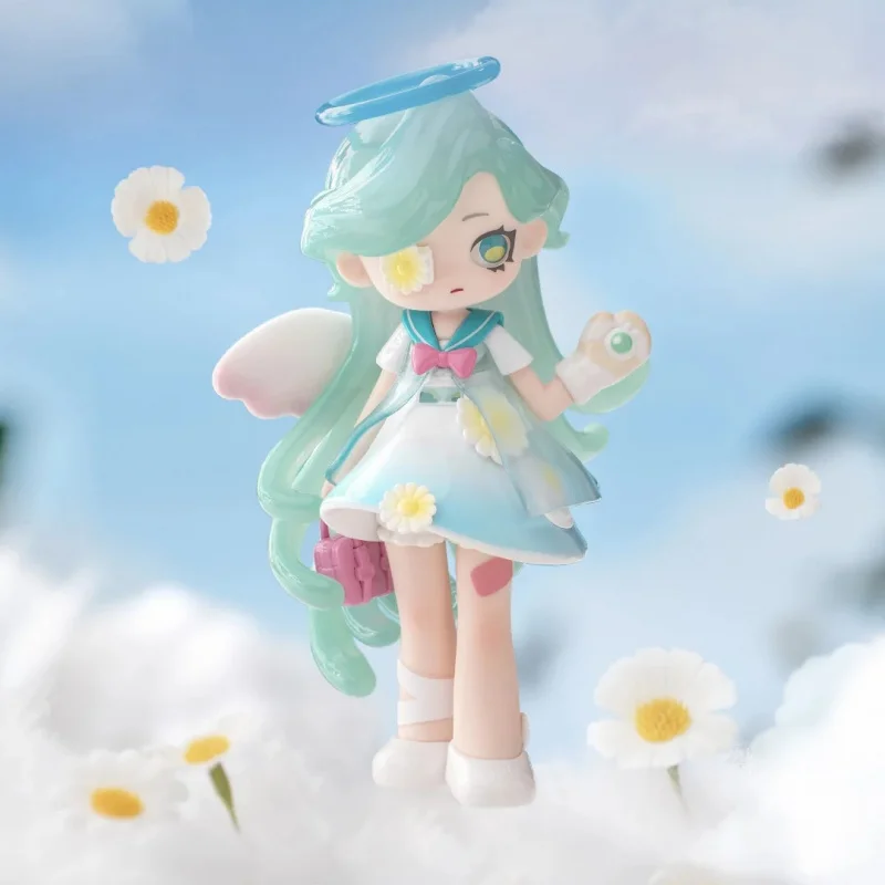 กล่องสุ่มของเล่นซีรีส์ Memimo Strange Dreams ฟิกเกอร์อนิเมะน่ารัก ของขวัญโมเดลคาวาอี้